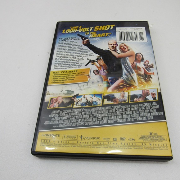 Crank High Voltage 2 DVD Jason Statham Amy Smart Widescreen & Full Screen - Picture 2 of 4